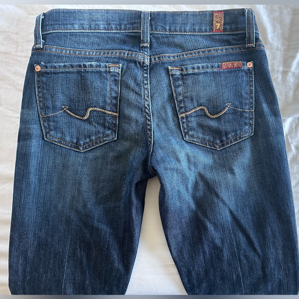 7 For All Mankind Indigo Bootcut Jeans